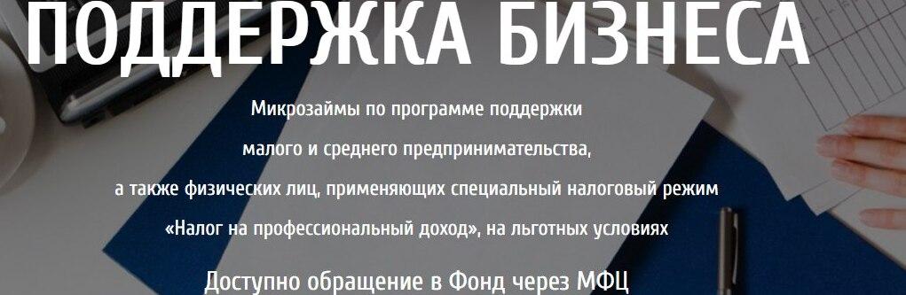Скриншот услуг компании с сайта microfond26.ru